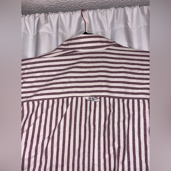ILIO Striped Retro button down top - Picture 3 of 4